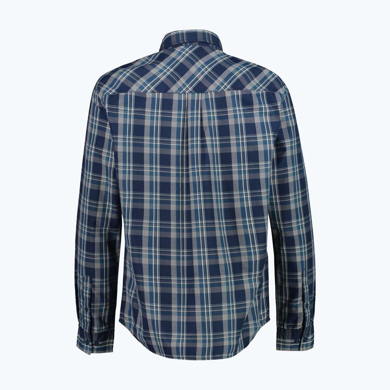 Camicia da uomo CMP 30T9927 b. blue/vanilla/petroleum 2