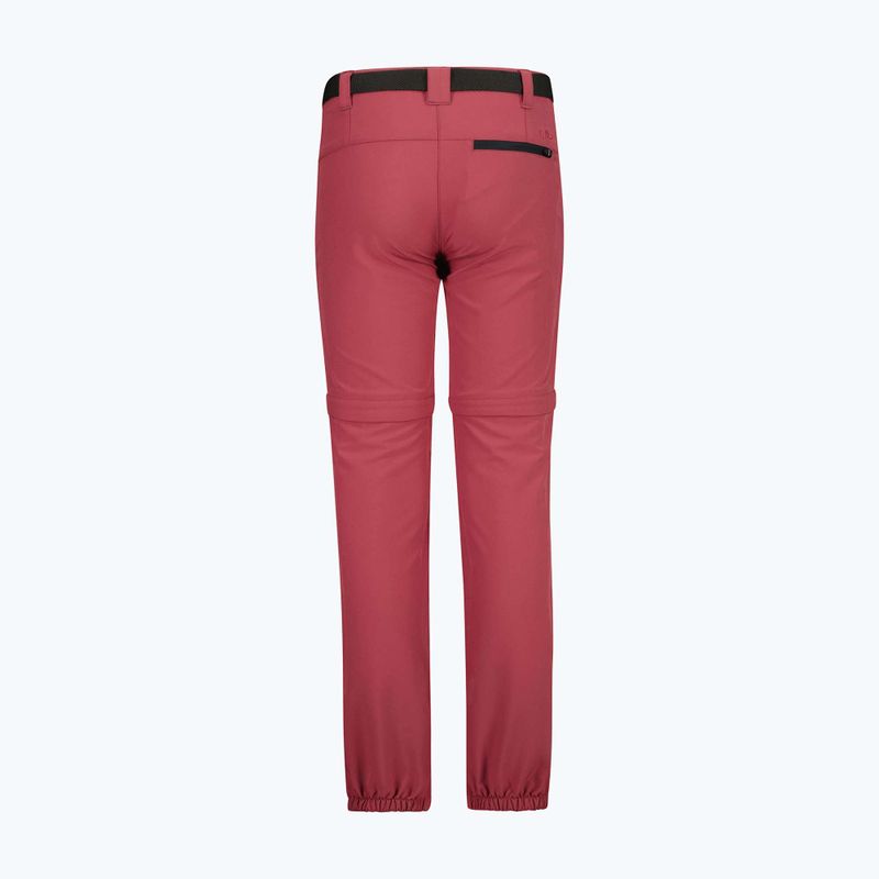 Pantaloni da trekking per bambini CMP 3T51445 Zip Off peony 2