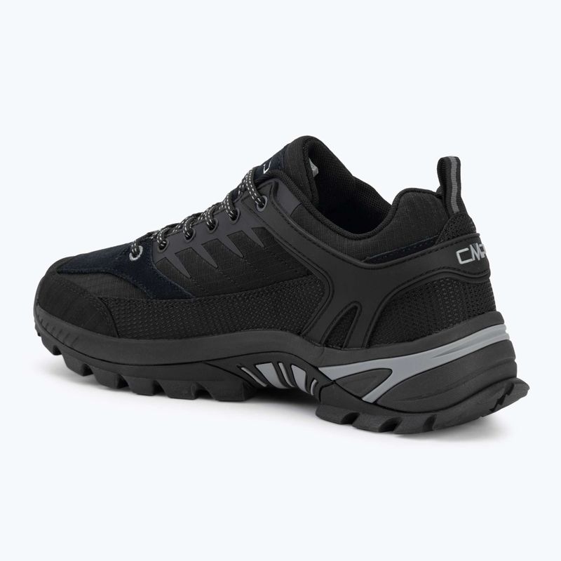 Scarpe da trekking da uomo CMP Rigel 2.0 Low Waterproof nero/grey 3