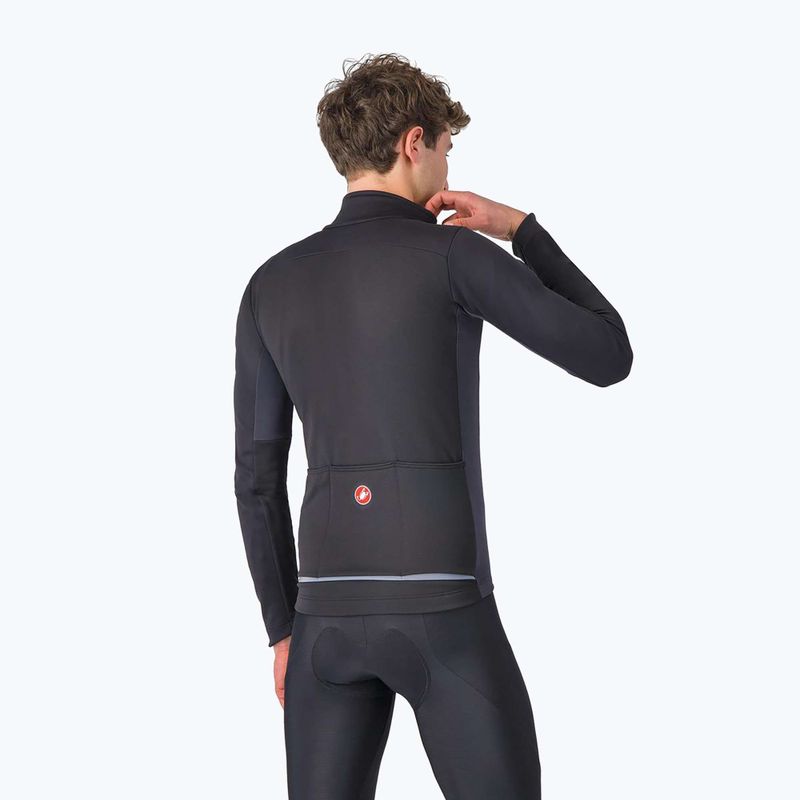 Giacca da ciclismo uomo Castelli Entrata 2 light black/dark gray 2