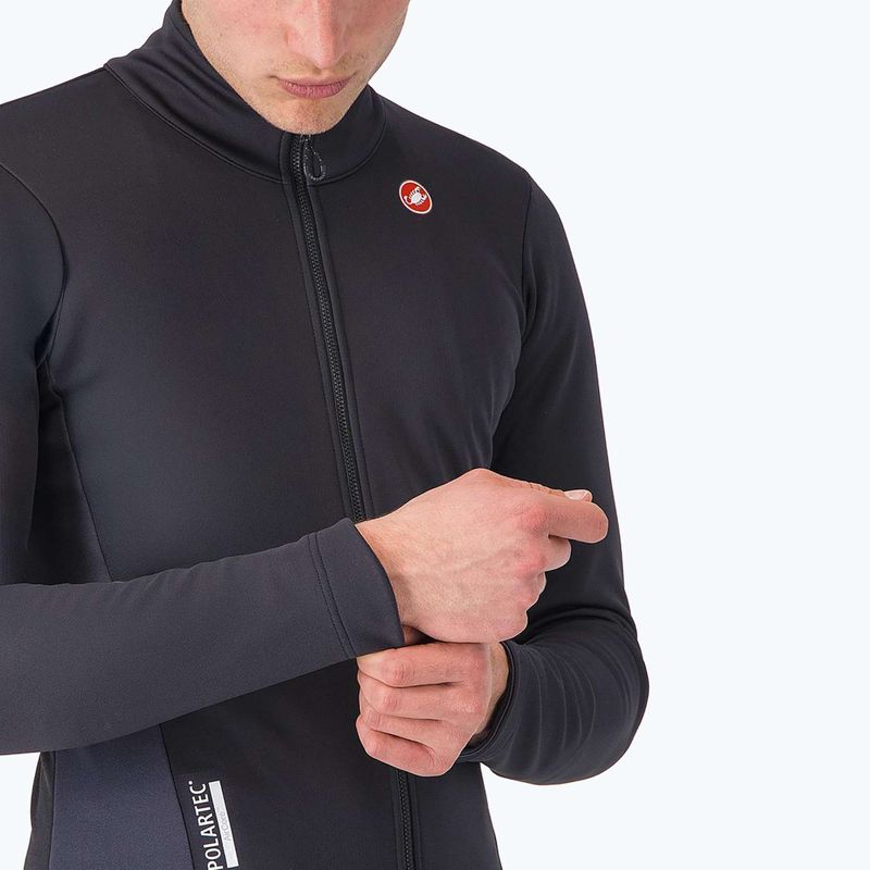 Giacca da ciclismo uomo Castelli Entrata 2 light black/dark gray 4