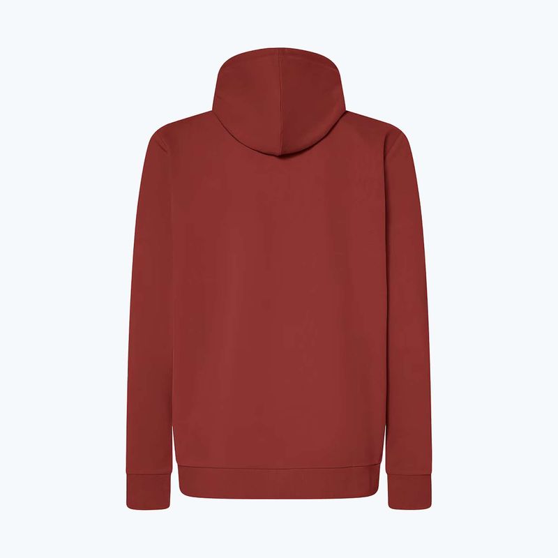 Felpa Oakley B1B Po Hoodie 2.0 rosso fuoco da uomo 2