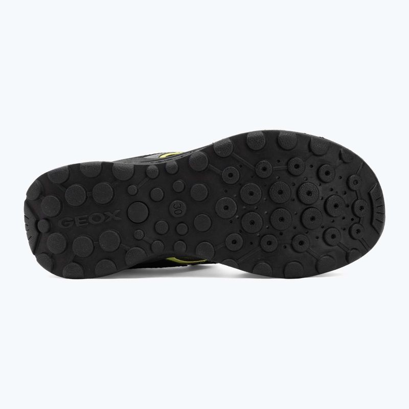 Geox Vaniett nero/verde chiaro sandali per bambini 4