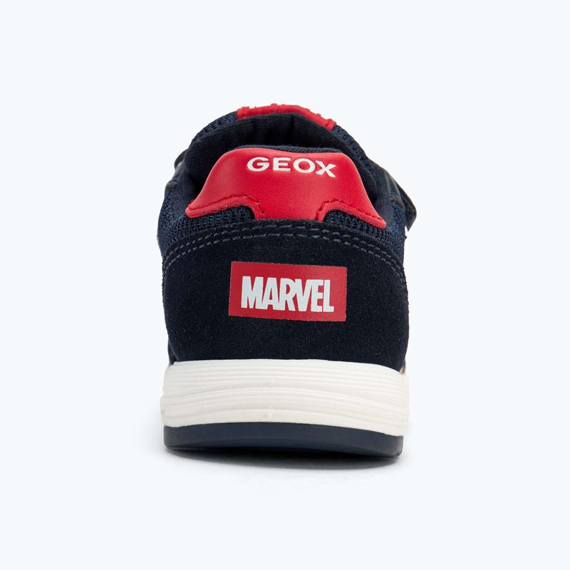 Geox Alben nylon navy / rosso scarpe da bambino 6