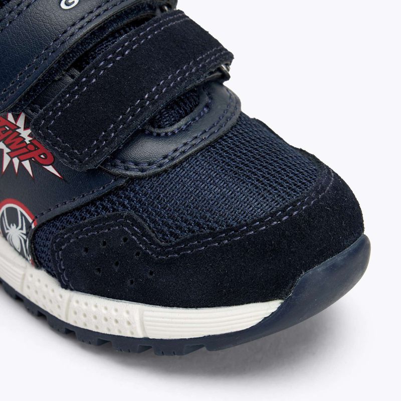 Geox Alben nylon navy / rosso scarpe da bambino 7
