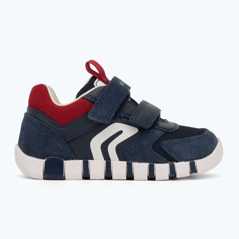 Geox Iupidoo - scarpe per bambini, blu/rosso scuro 2