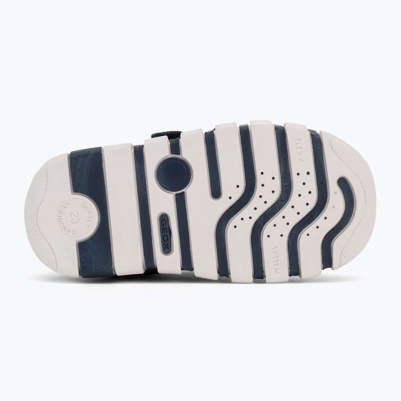 Geox Iupidoo - scarpe per bambini, blu/rosso scuro 4