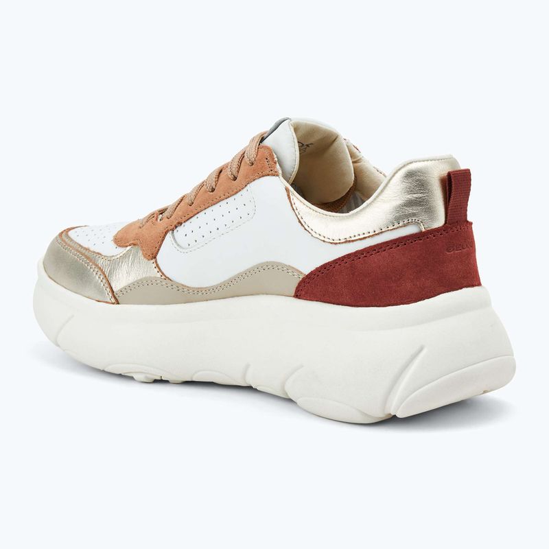 Geox Nebula™ 2.0 X scarpe da donna bianco/oro chiaro 3