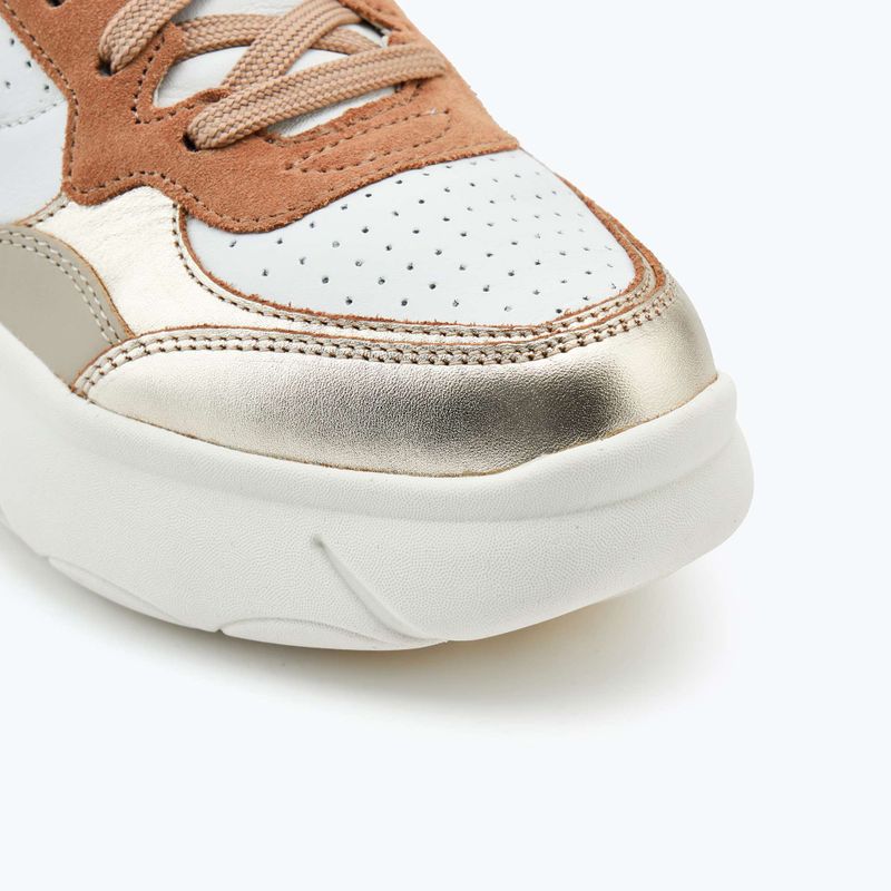 Geox Nebula™ 2.0 X scarpe da donna bianco/oro chiaro 7