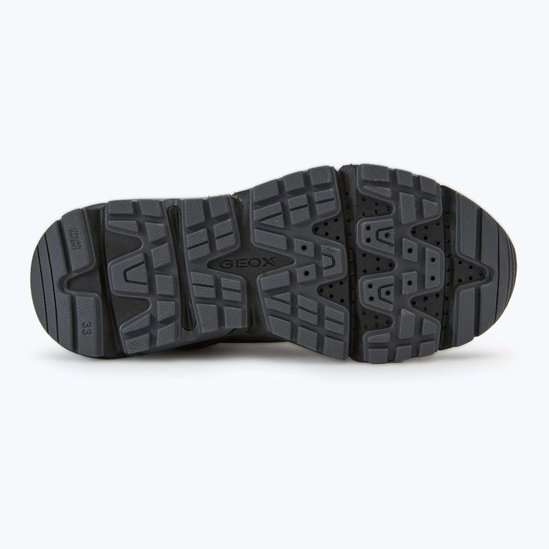 Geox Flexyper Plus ABX nero/grigio scuro scarpe junior 4