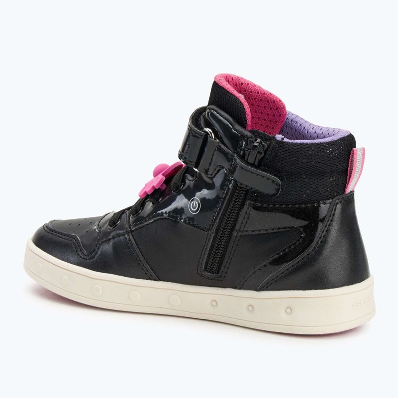 Geox Skylin nero/fucsia scarpe da bambino 3