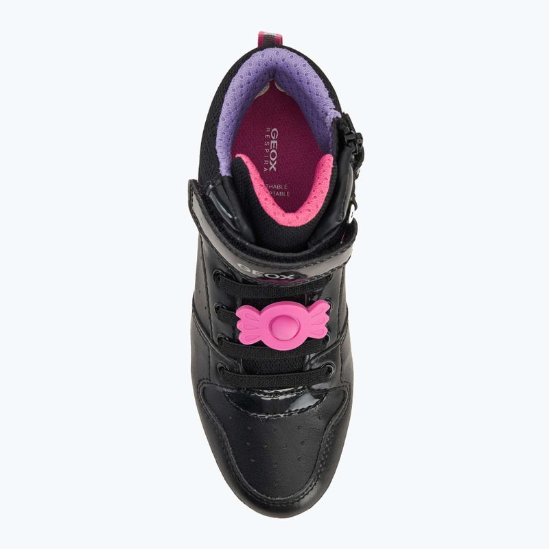 Geox Skylin nero/fucsia scarpe da bambino 5