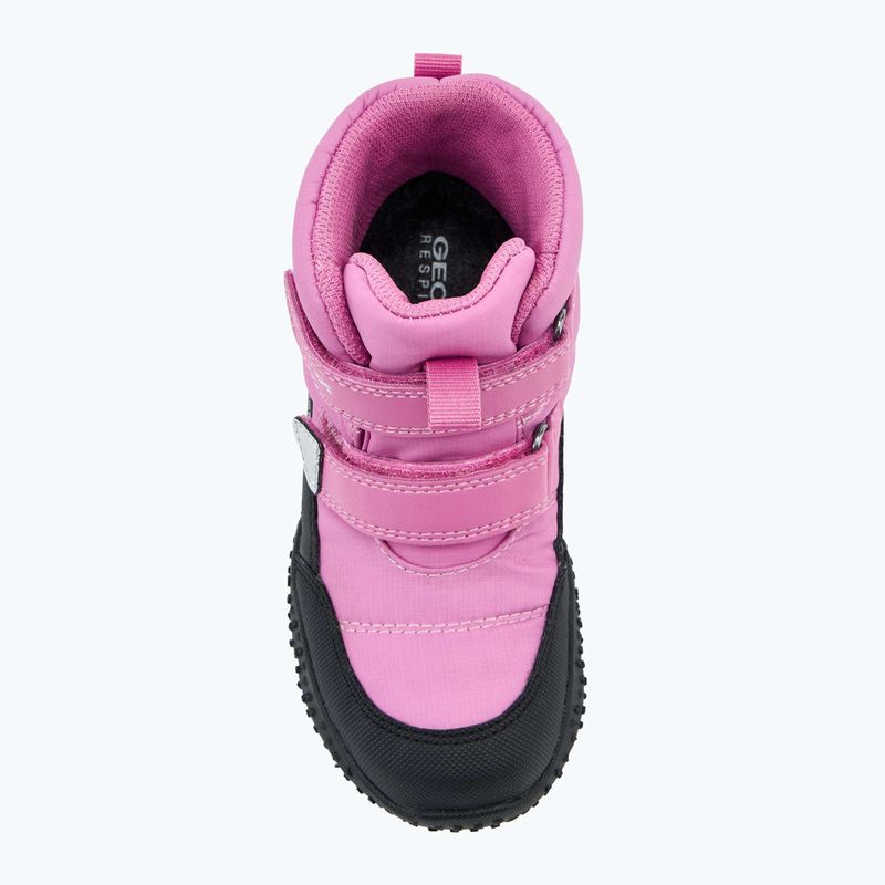 Geox Baltic ABX, stivali da neve fucsia/nero per bambini 5