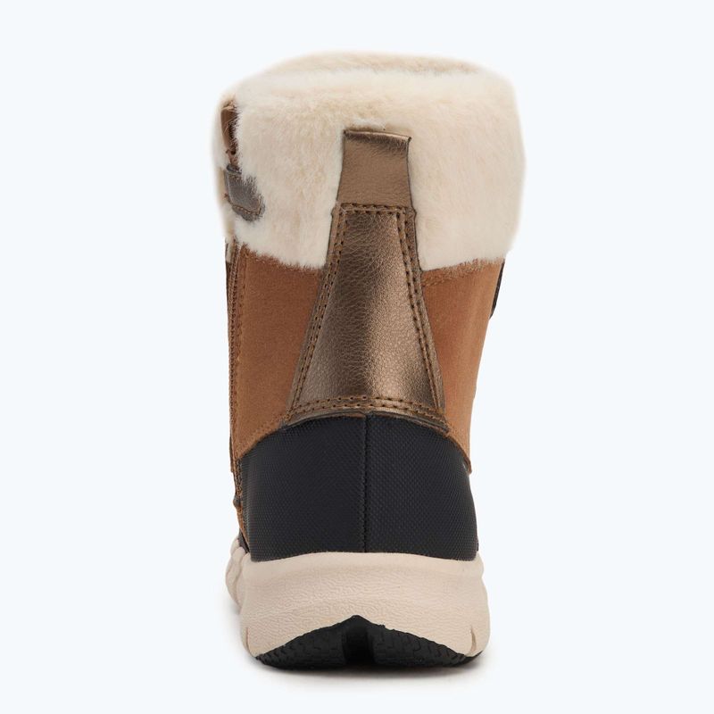 Geox Flexyper ABX whisky / nero stivali da neve per bambini 6