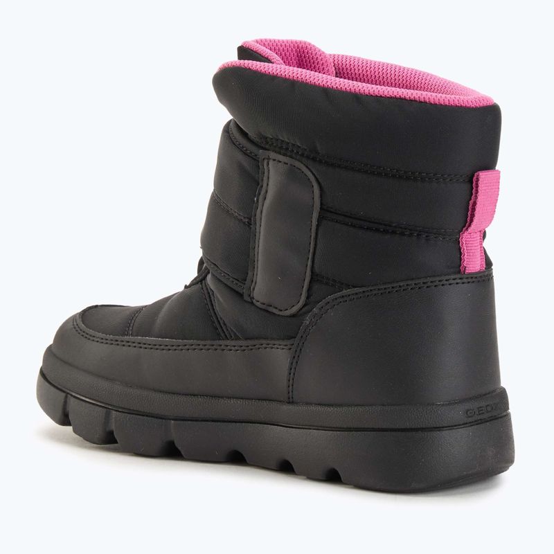 Geox Willaboom ABX stivali da neve per bambini nero / fucsia 3