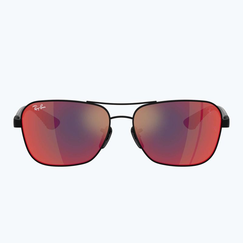 Occhiali da sole Ray-Ban Rb8336M Scuderia matt black/dark grey mirror blue/red 2