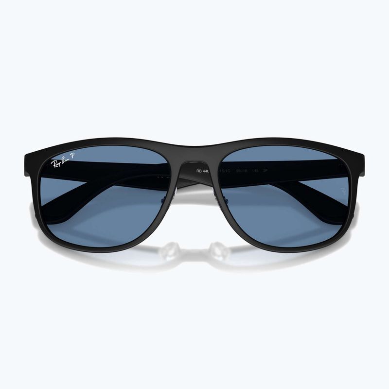 Occhiali da sole Ray-Ban RB4468 Polarized Lenses matte sand black/blue polarized 3