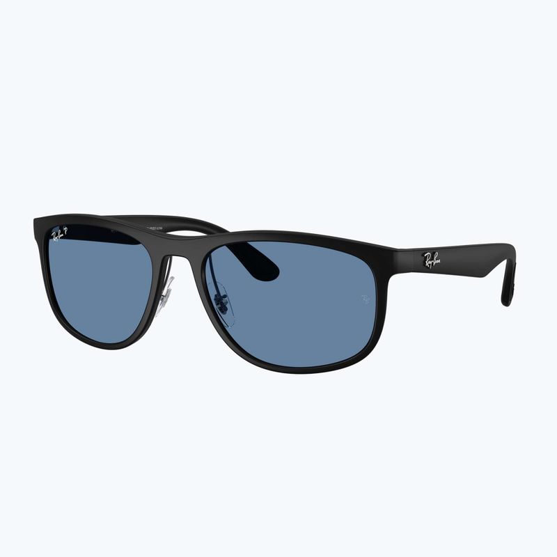 Occhiali da sole Ray-Ban RB4468 Polarized Lenses matte sand black/blue polarized 4