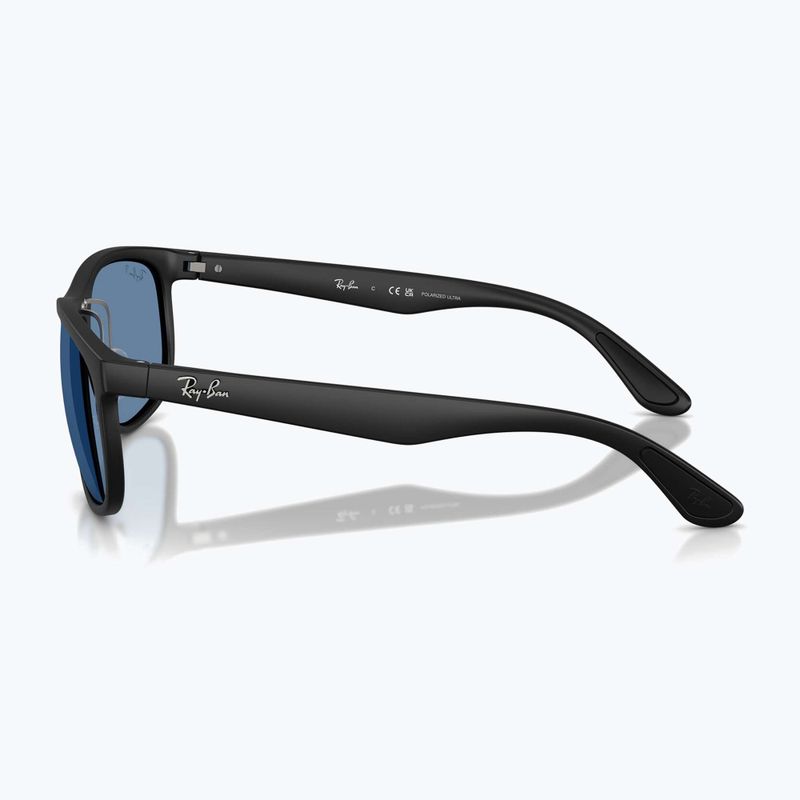 Occhiali da sole Ray-Ban RB4468 Polarized Lenses matte sand black/blue polarized 6