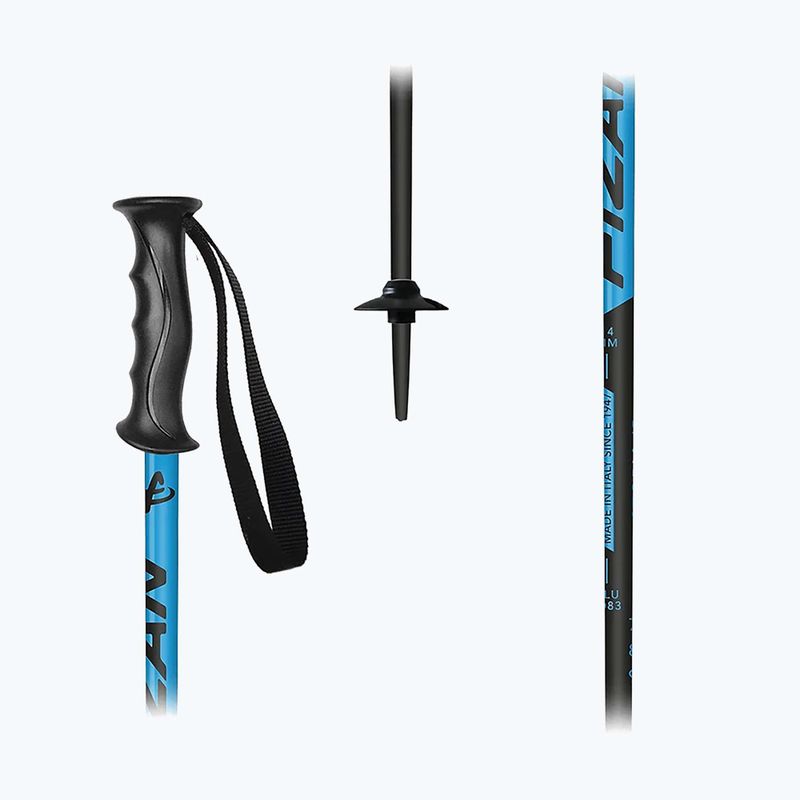 Bastoncini da sci Fizan Storm Jr per bambini blu 5