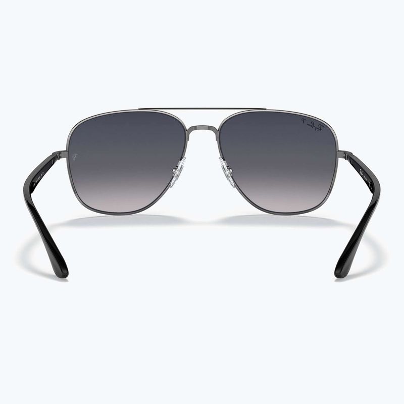 Occhiali da sole Ray-Ban RB3683 brass/blue grey polarized 5