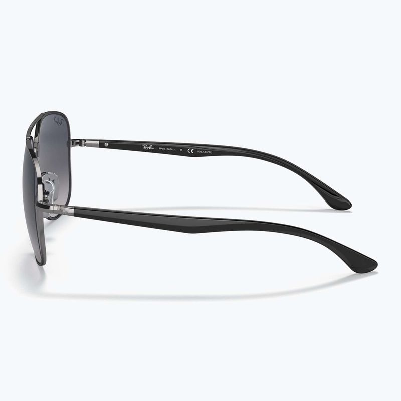 Occhiali da sole Ray-Ban RB3683 brass/blue grey polarized 7