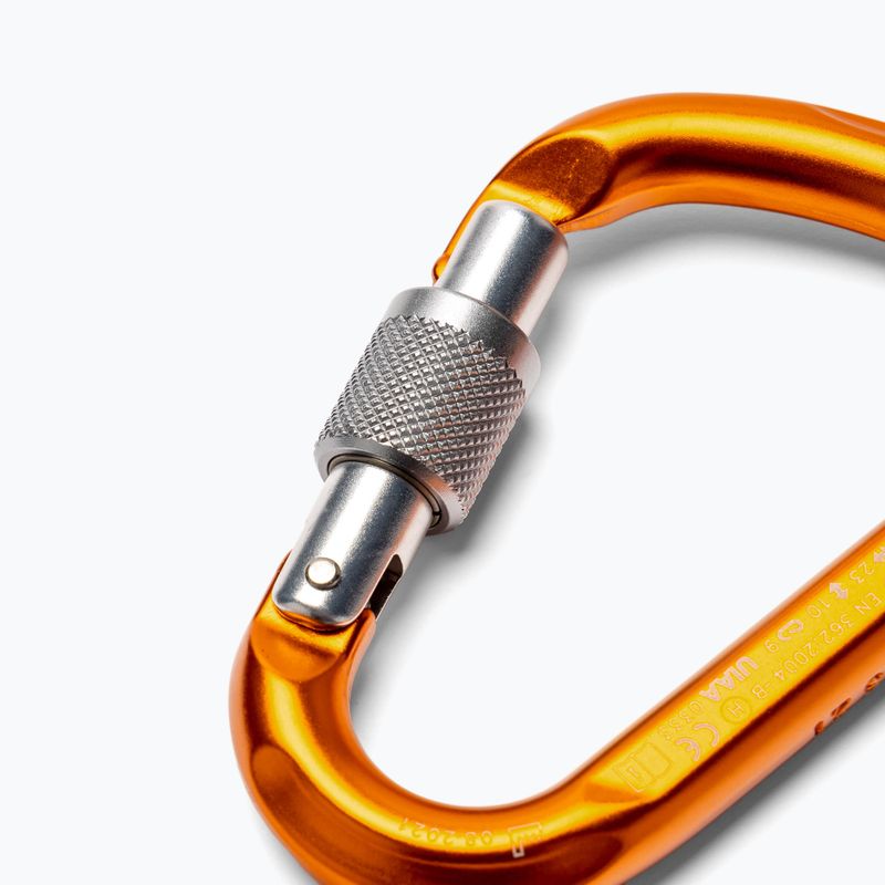 Climbing Technology HMS Snappy CF SG Twist Lock arancione 3
