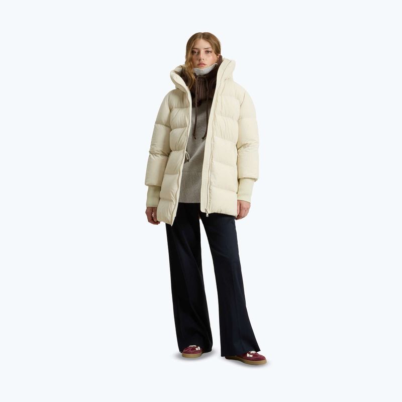 Giacca da donna Woolrich Cloud Madison Coat crema latte 2