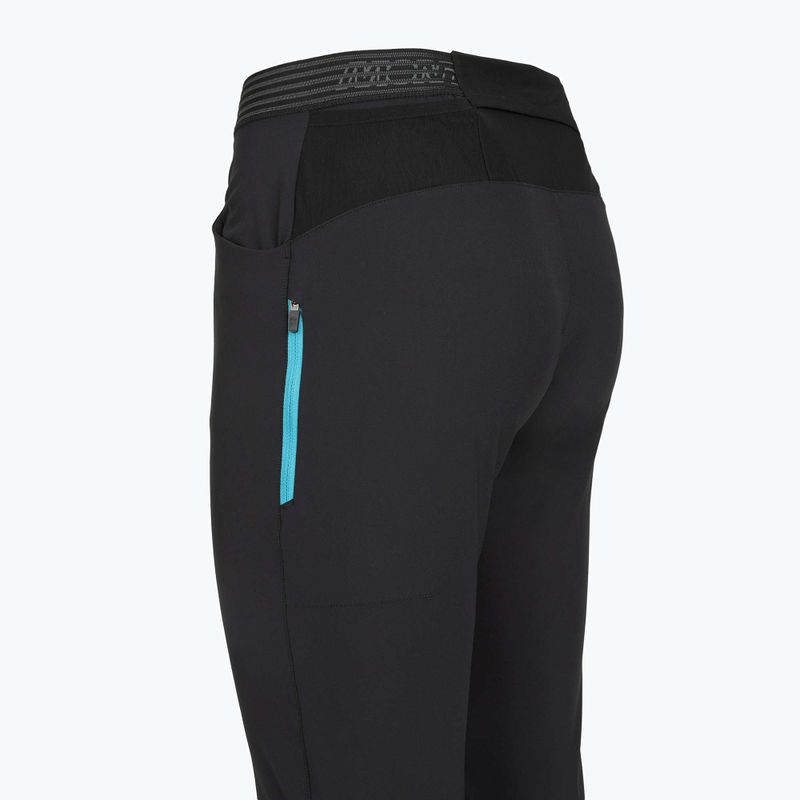 Pantaloni da trekking da donna Montura Rise antracite/turchese 4