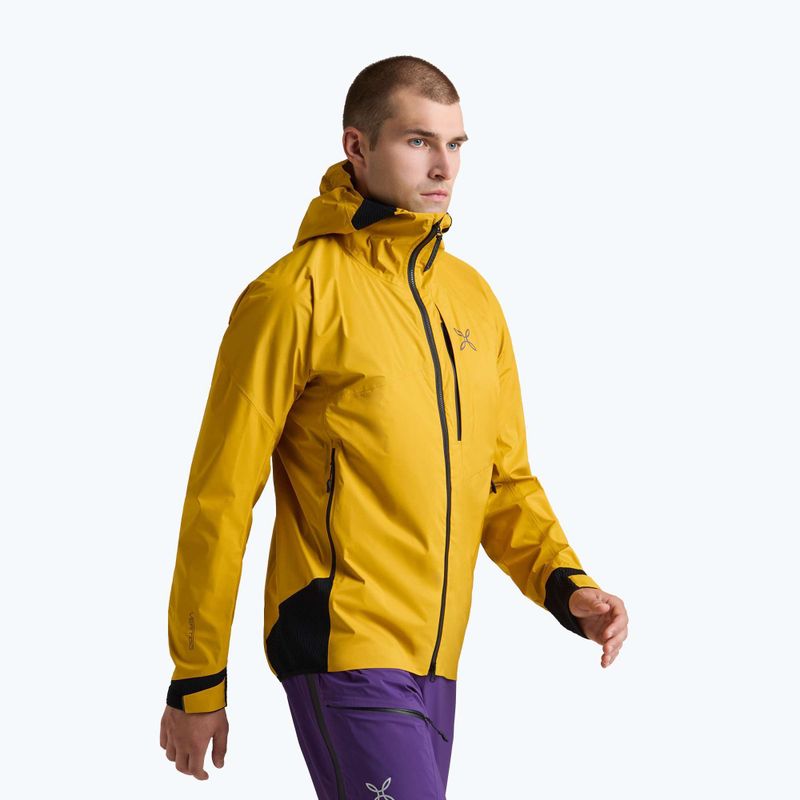 Giacca impermeabile uomo Montura Vertigo 3L mustard 4