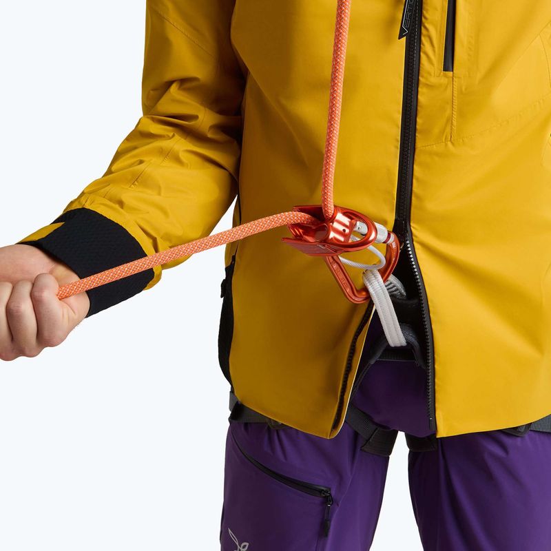Giacca impermeabile uomo Montura Vertigo 3L mustard 11