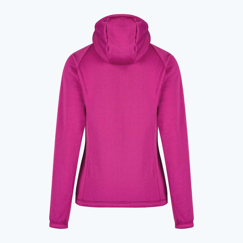 Felpa donna Montura Fadis Grid Hooded Maglia Baton Rouge 8