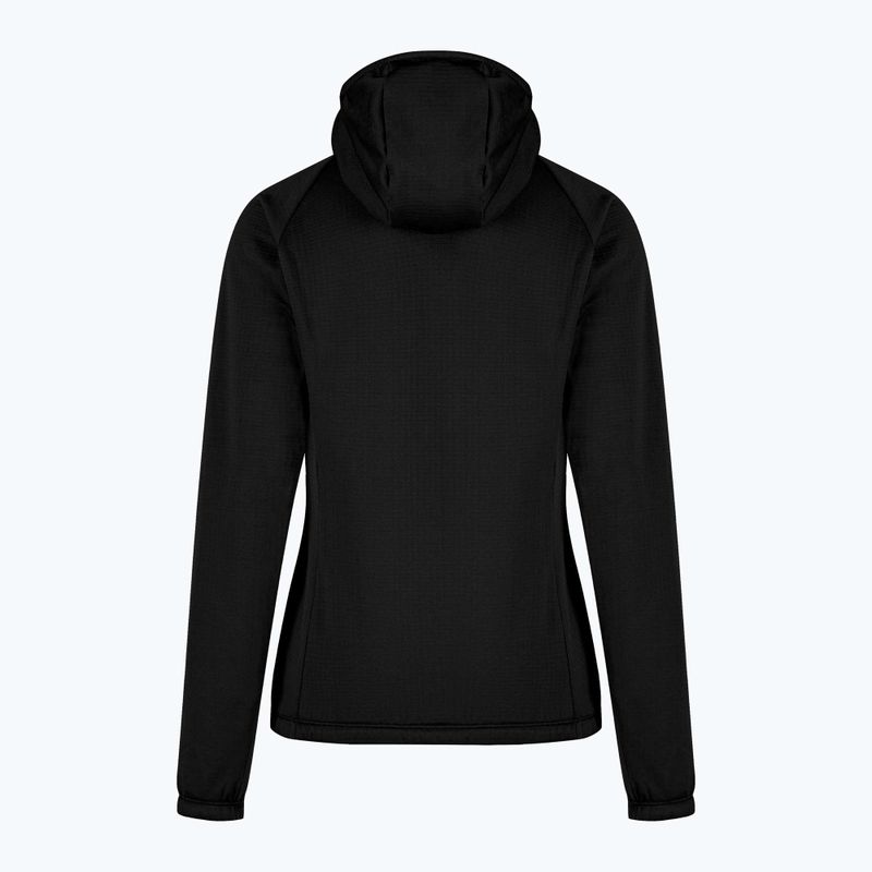 Felpa donna Montura Fadis Grid Hooded Maglia black 2