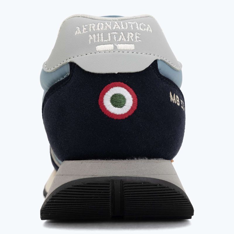 Scarpe da uomo Aeronautica Militare SC0292UCT03331 avio/blu navy 6