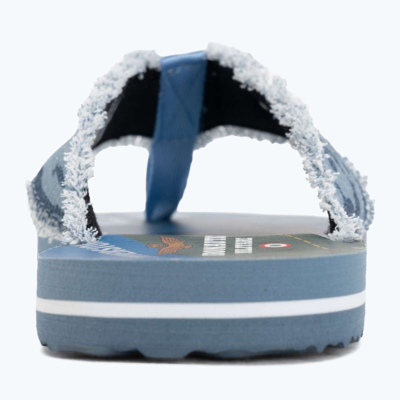 Infradito da uomo Aeronautica Militare SC0310UCT03593 camouflage blue 6