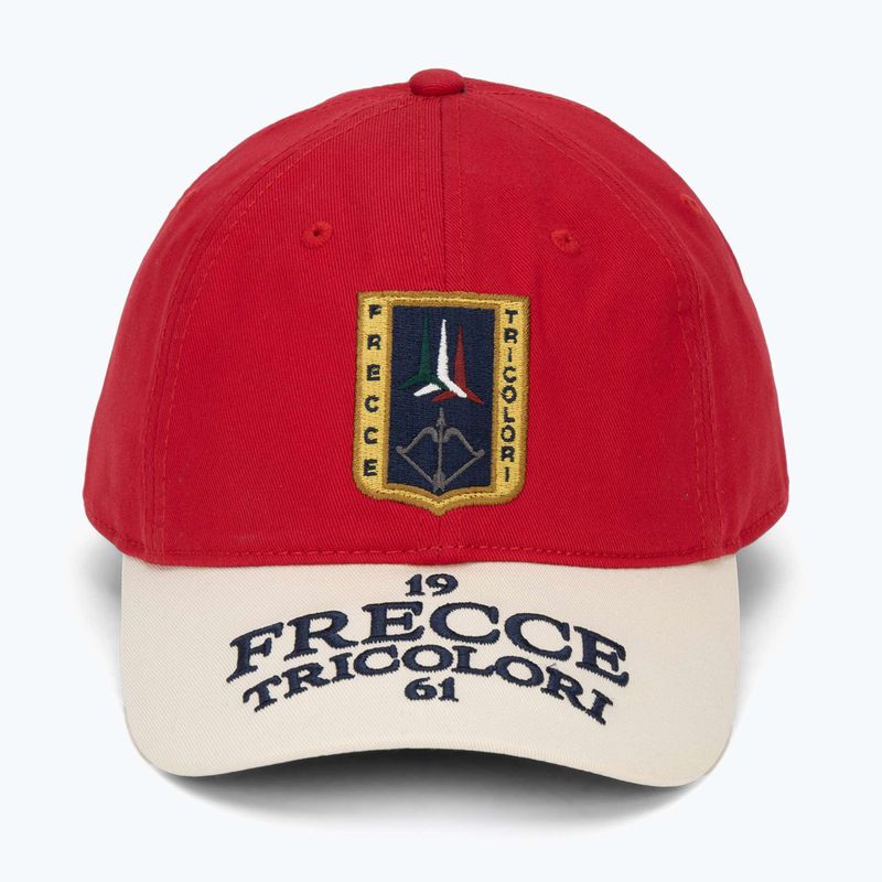Cappellino da uomo Aeronautica Militare HA1246UCT02 tango red/cream white 2