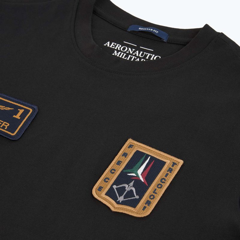 Maglietta da uomo Aeronautica Militare TS2544UJ00592 jet black 3