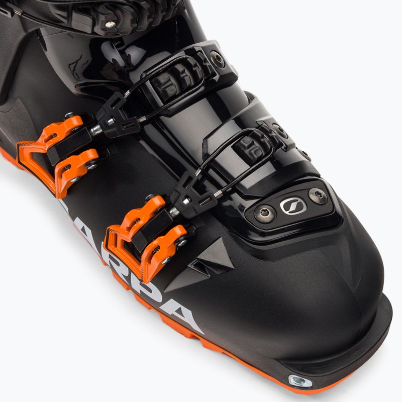 Scarpone da paracadutismo da uomo SCARPA 4-Quattro SL nero/arancio 7