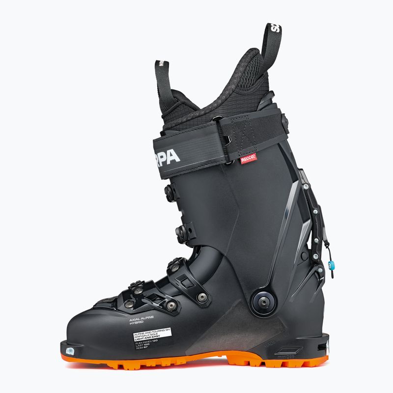 Scarpone da paracadutismo da uomo SCARPA 4-Quattro SL nero/arancio 10