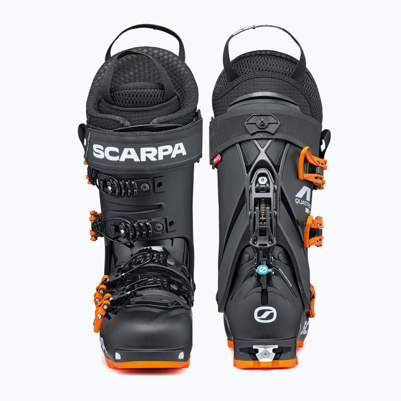 Scarpone da paracadutismo da uomo SCARPA 4-Quattro SL nero/arancio 11