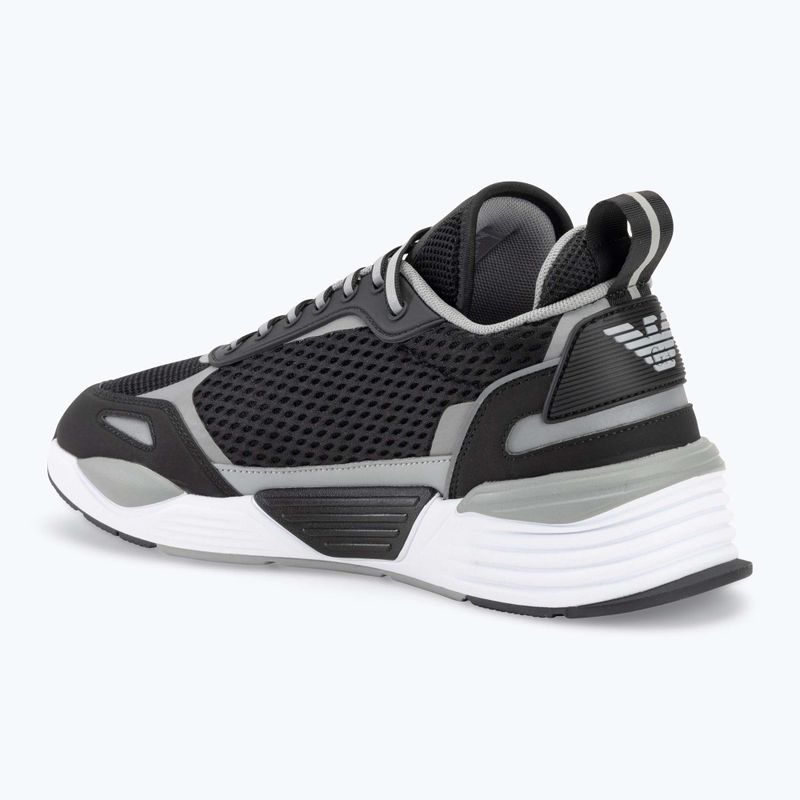 EA7 Emporio Armani Ace Runner Mesh scarpe nere/argento 3
