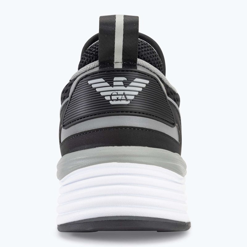 EA7 Emporio Armani Ace Runner Mesh scarpe nere/argento 6