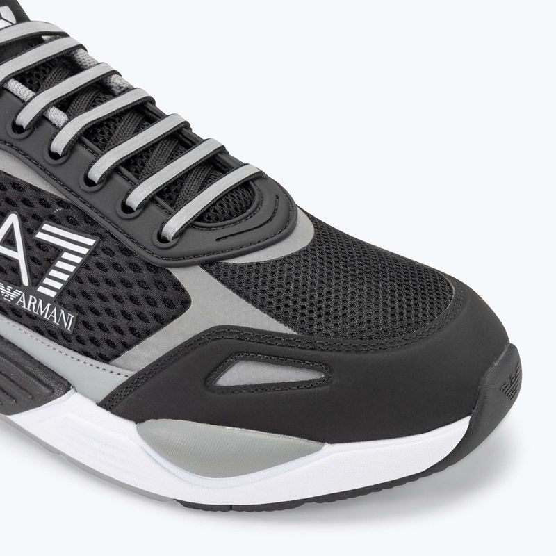 EA7 Emporio Armani Ace Runner Mesh scarpe nere/argento 7