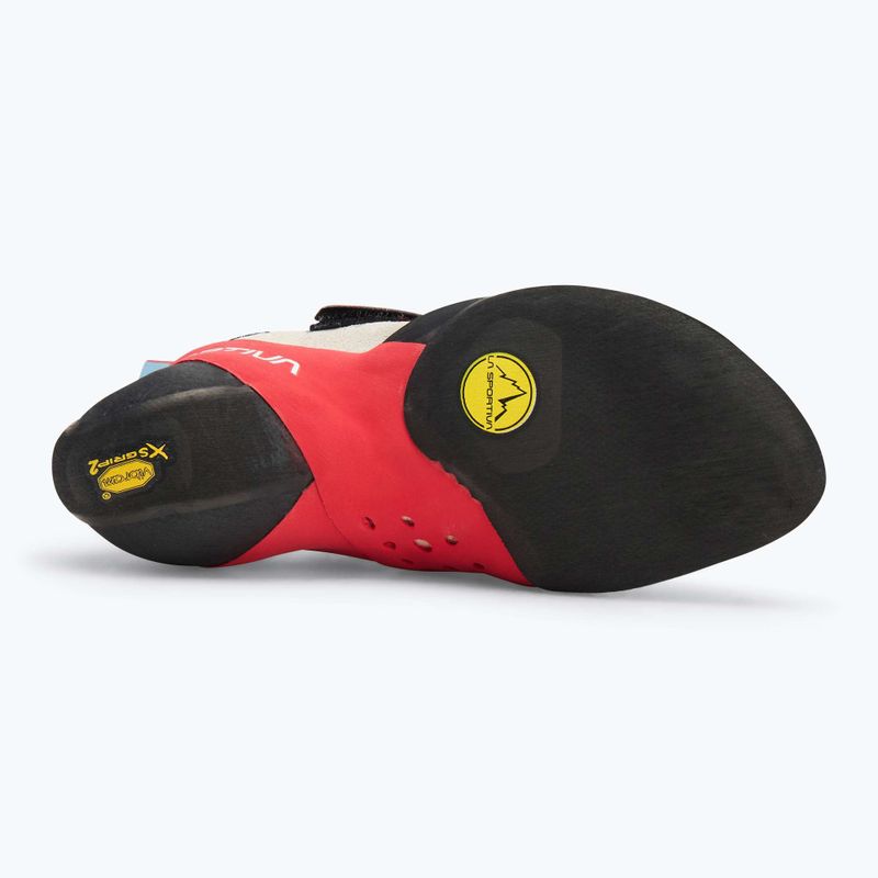 Scarpa da arrampicata La Sportiva Solution Comp ibisco/blu malibu da donna 4