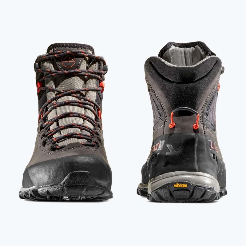 Scarpa da avvicinamento da donna La Sportiva TX5 GTX carbonio/paprika 14