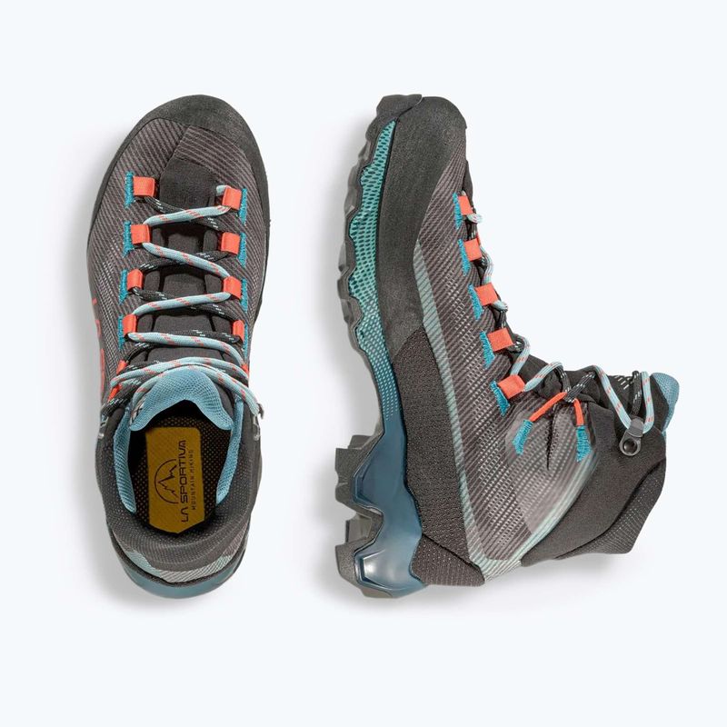 Scarpe da trekking donna La Sportiva Aequilibrium Hike GTX carbon/everglade 10