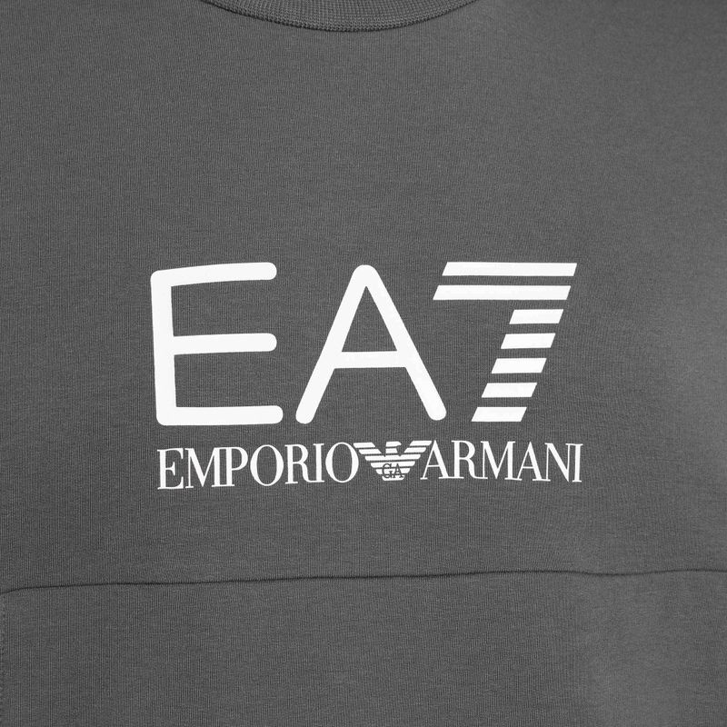 Felpa da uomo EA7 Emporio Armani Train Summer Block iron gate 7