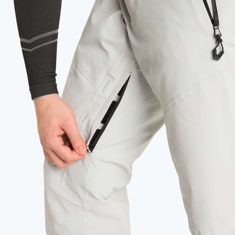Pantaloni da sci uomo EA7 Emporio Armani Ski Cortina Toray grigio tranquillo 5