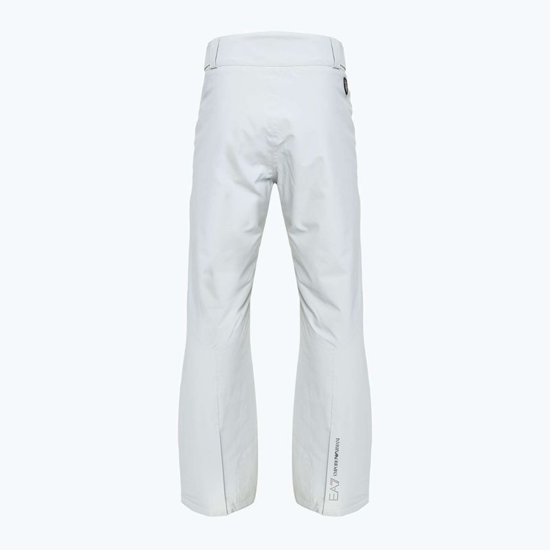 Pantaloni da sci uomo EA7 Emporio Armani Ski Cortina Toray grigio tranquillo 9