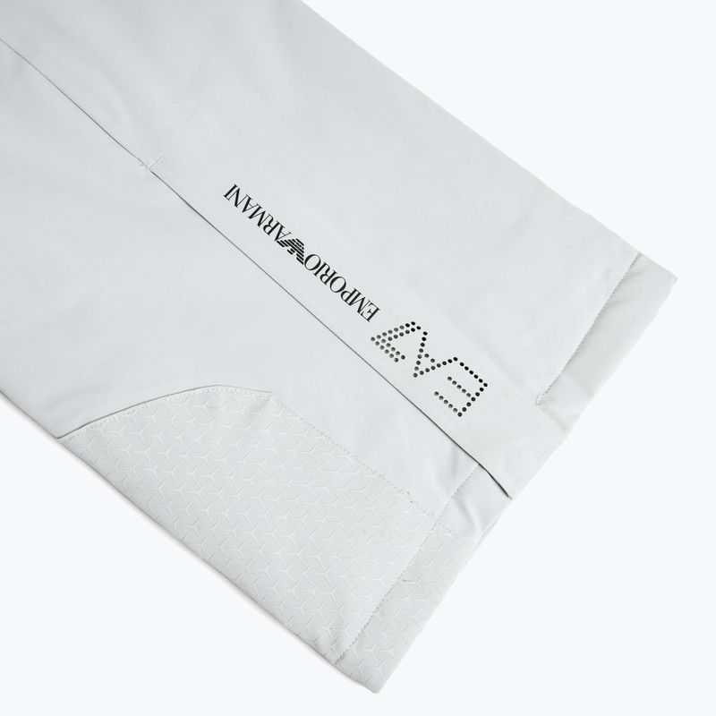 Pantaloni da sci uomo EA7 Emporio Armani Ski Cortina Toray grigio tranquillo 13